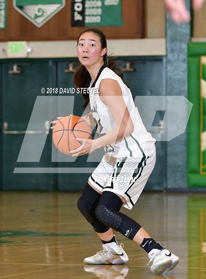 Thumbnail 1 in Woodside Priory vs. Fairmont Prep (St. Mary's Stockton MLK Showcase) photogallery.