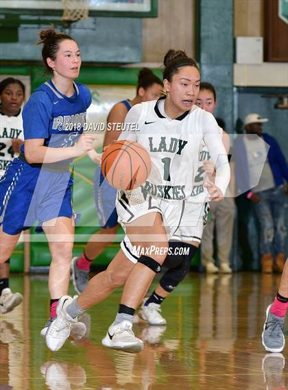 Thumbnail 1 in Woodside Priory vs. Fairmont Prep (St. Mary's Stockton MLK Showcase) photogallery.