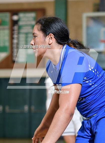 Thumbnail 2 in Woodside Priory vs. Fairmont Prep (St. Mary's Stockton MLK Showcase) photogallery.