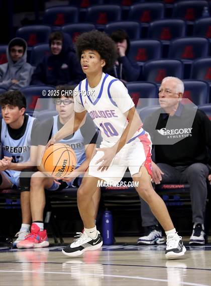 Thumbnail 1 in The Gregory School vs Coolidge (McKale Center) photogallery.