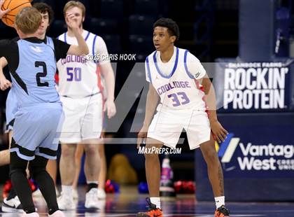 Thumbnail 1 in The Gregory School vs Coolidge (McKale Center) photogallery.