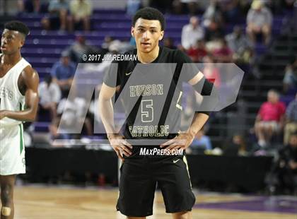 Thumbnail 2 in Hudson Catholic vs. Oak Ridge (City of Palms Classic) photogallery.