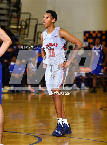 Thumbnail 3 in Hillcrest Prep vs. Findlay Prep (Tarkanian Classic) photogallery.