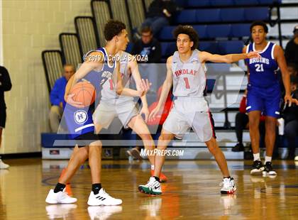 Thumbnail 2 in Hillcrest Prep vs. Findlay Prep (Tarkanian Classic) photogallery.