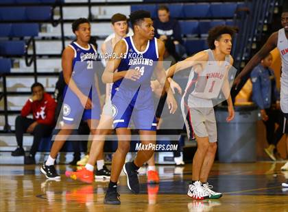 Thumbnail 3 in Hillcrest Prep vs. Findlay Prep (Tarkanian Classic) photogallery.