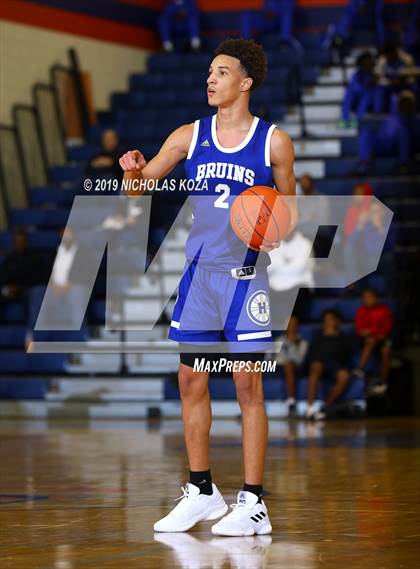 Thumbnail 2 in Hillcrest Prep vs. Findlay Prep (Tarkanian Classic) photogallery.