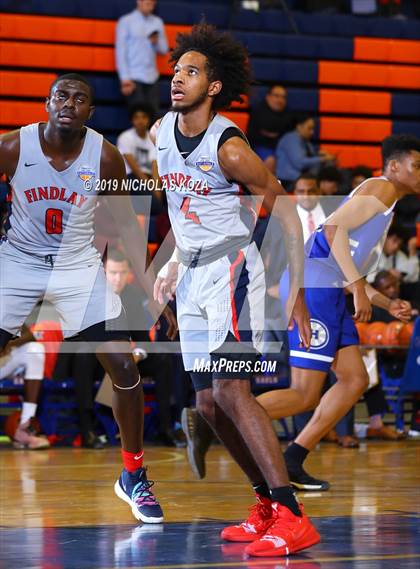Thumbnail 1 in Hillcrest Prep vs. Findlay Prep (Tarkanian Classic) photogallery.