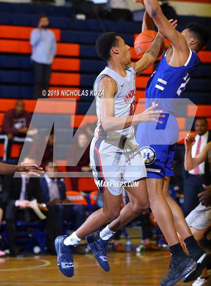 Thumbnail 3 in Hillcrest Prep vs. Findlay Prep (Tarkanian Classic) photogallery.