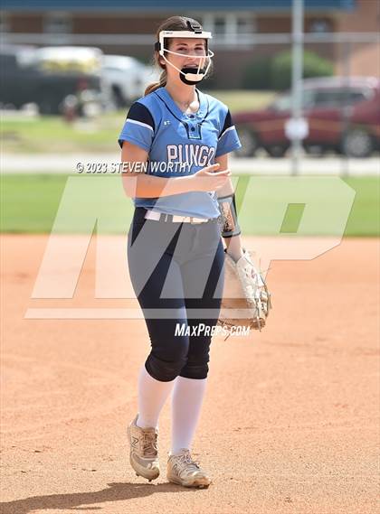 Thumbnail 2 in Pungo Christian Academy vs. Halifax Academy (NCISAA 1A Final Game 2) photogallery.