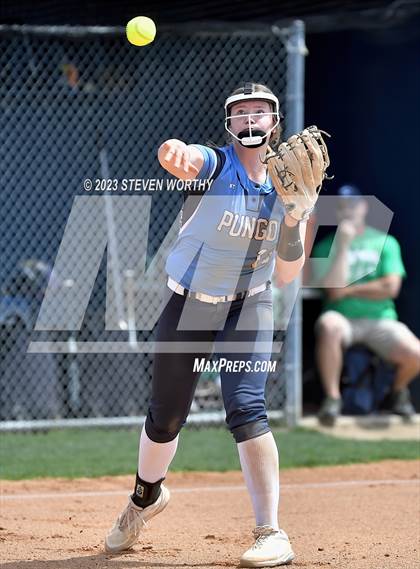 Thumbnail 2 in Pungo Christian Academy vs. Halifax Academy (NCISAA 1A Final Game 2) photogallery.