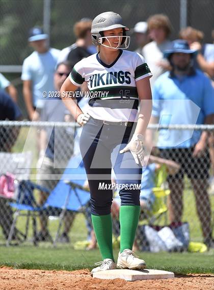 Thumbnail 2 in Pungo Christian Academy vs. Halifax Academy (NCISAA 1A Final Game 2) photogallery.