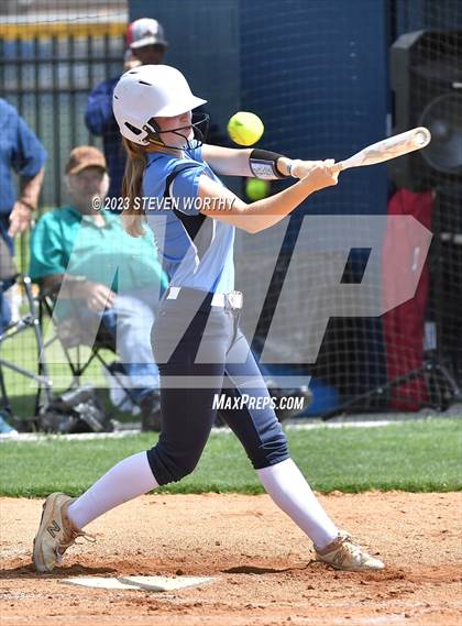 Thumbnail 2 in Pungo Christian Academy vs. Halifax Academy (NCISAA 1A Final Game 2) photogallery.