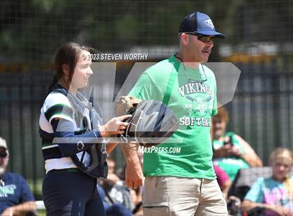 Thumbnail 3 in Pungo Christian Academy vs. Halifax Academy (NCISAA 1A Final Game 2) photogallery.