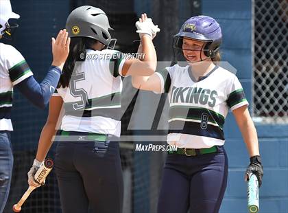 Thumbnail 2 in Pungo Christian Academy vs. Halifax Academy (NCISAA 1A Final Game 2) photogallery.