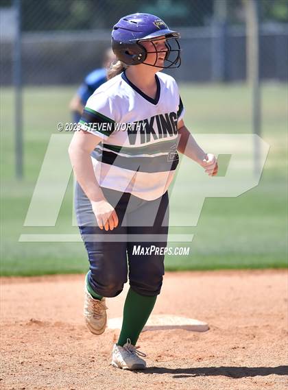 Thumbnail 2 in Pungo Christian Academy vs. Halifax Academy (NCISAA 1A Final Game 2) photogallery.