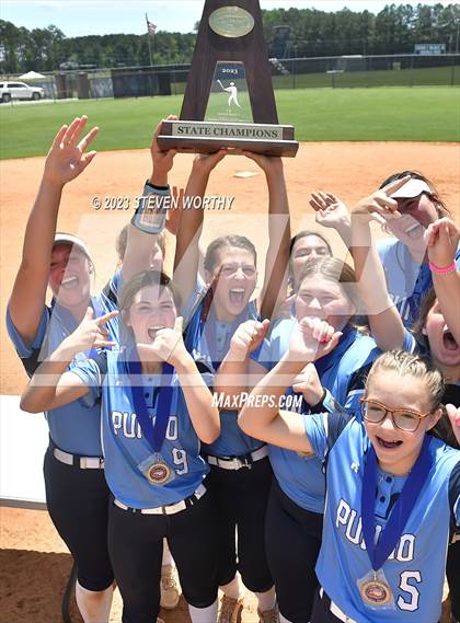 Thumbnail 1 in Pungo Christian Academy vs. Halifax Academy (NCISAA 1A Final Game 2) photogallery.