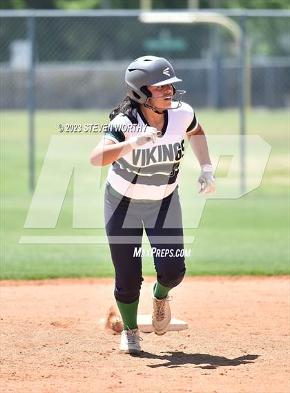 Thumbnail 3 in Pungo Christian Academy vs. Halifax Academy (NCISAA 1A Final Game 2) photogallery.