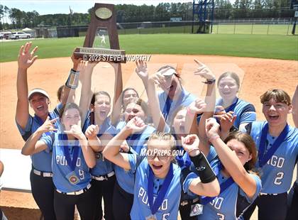 Thumbnail 2 in Pungo Christian Academy vs. Halifax Academy (NCISAA 1A Final Game 2) photogallery.