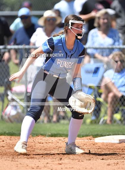 Thumbnail 2 in Pungo Christian Academy vs. Halifax Academy (NCISAA 1A Final Game 2) photogallery.