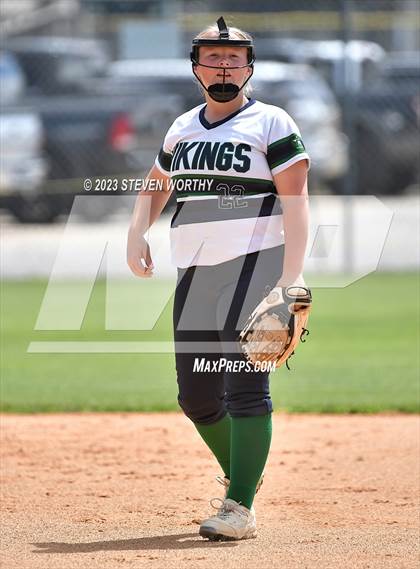 Thumbnail 3 in Pungo Christian Academy vs. Halifax Academy (NCISAA 1A Final Game 2) photogallery.