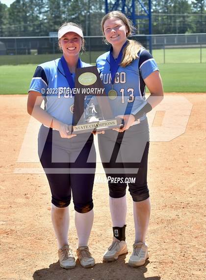 Thumbnail 2 in Pungo Christian Academy vs. Halifax Academy (NCISAA 1A Final Game 2) photogallery.