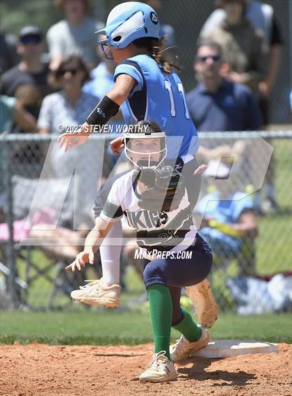 Thumbnail 2 in Pungo Christian Academy vs. Halifax Academy (NCISAA 1A Final Game 2) photogallery.