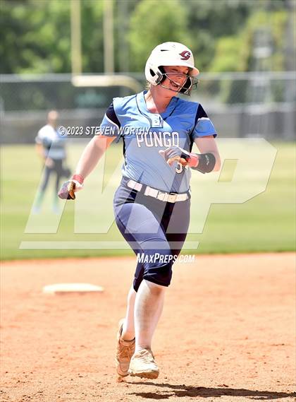 Thumbnail 2 in Pungo Christian Academy vs. Halifax Academy (NCISAA 1A Final Game 2) photogallery.