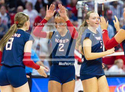 Thumbnail 3 in Norris vs. Skutt Catholic (NSAA Class B Final) photogallery.