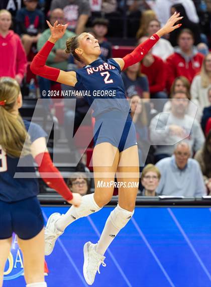 Thumbnail 3 in Norris vs. Skutt Catholic (NSAA Class B Final) photogallery.