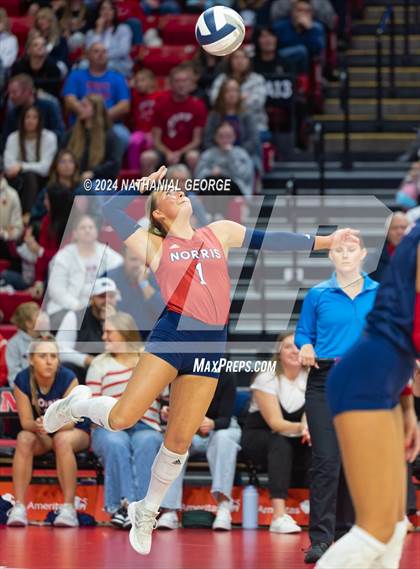 Thumbnail 3 in Norris vs. Skutt Catholic (NSAA Class B Final) photogallery.