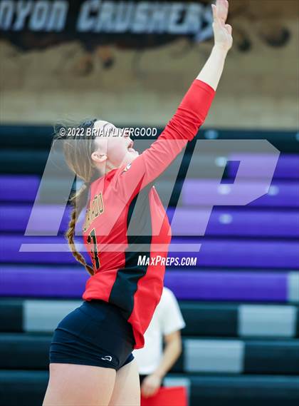 Thumbnail 3 in D'Evelyn vs. Coronado (CHSAA 4A Region 8 Playoff) photogallery.