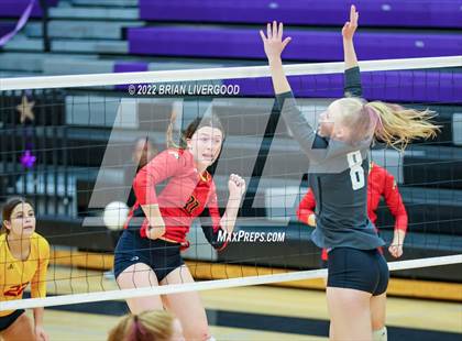 Thumbnail 2 in D'Evelyn vs. Coronado (CHSAA 4A Region 8 Playoff) photogallery.