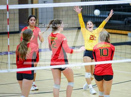 Thumbnail 1 in D'Evelyn vs. Coronado (CHSAA 4A Region 8 Playoff) photogallery.