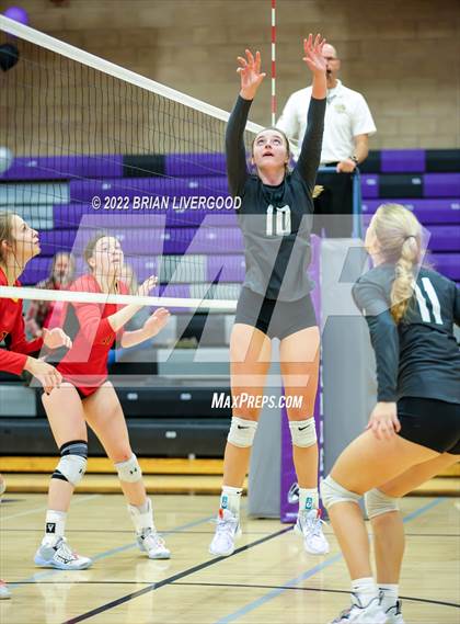 Thumbnail 1 in D'Evelyn vs. Coronado (CHSAA 4A Region 8 Playoff) photogallery.