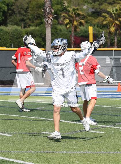 Thumbnail 1 in Redwood @ Marin Catholic MCAL Championship photogallery.