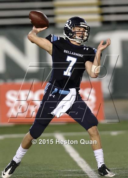Thumbnail 1 in Bellarmine College Prep vs. Mission Viejo (CIF State Division 1-AA Final) photogallery.