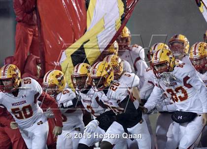 Thumbnail 1 in Bellarmine College Prep vs. Mission Viejo (CIF State Division 1-AA Final) photogallery.
