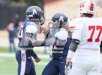 Thumbnail 1 in The Woodlands vs. Allen (UIL 6A Division 1 Semifinal) photogallery.