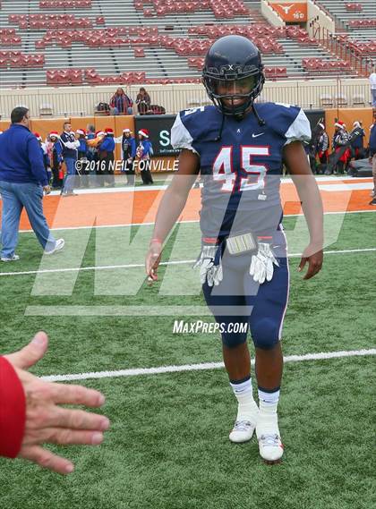 Thumbnail 1 in The Woodlands vs. Allen (UIL 6A Division 1 Semifinal) photogallery.