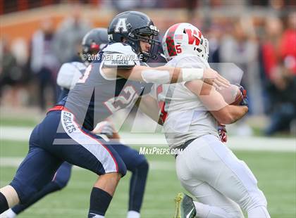 Thumbnail 2 in The Woodlands vs. Allen (UIL 6A Division 1 Semifinal) photogallery.