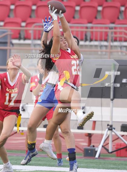 Thumbnail 3 in Grossmont vs. Cathedral Catholic (Honor Bowl) photogallery.
