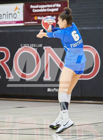 Thumbnail 2 in Foothill @ Carondelet (CIF NCS Division 1 Quarterfinals) photogallery.