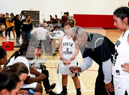 Thumbnail 3 in North Pointe Prep vs. Goldwater (Lady Titan Winter Hoops Classic) photogallery.