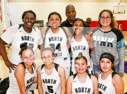 Thumbnail 2 in North Pointe Prep vs. Goldwater (Lady Titan Winter Hoops Classic) photogallery.