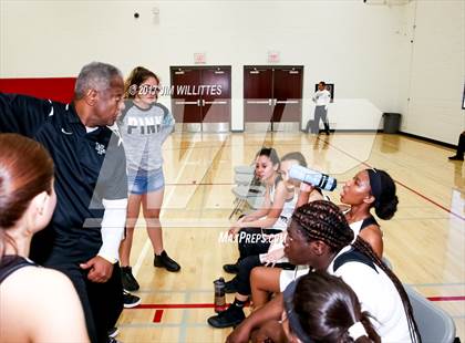 Thumbnail 2 in North Pointe Prep vs. Goldwater (Lady Titan Winter Hoops Classic) photogallery.