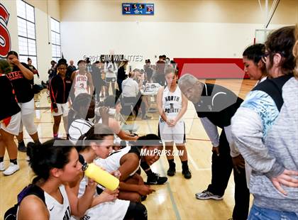 Thumbnail 2 in North Pointe Prep vs. Goldwater (Lady Titan Winter Hoops Classic) photogallery.