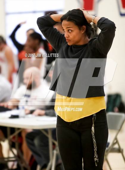 Thumbnail 2 in North Pointe Prep vs. Goldwater (Lady Titan Winter Hoops Classic) photogallery.