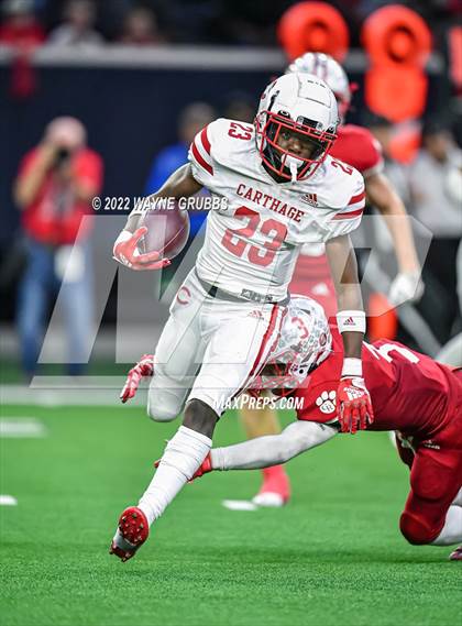 Thumbnail 3 in Glen Rose vs. Carthage (UIL 4A DII State Semifinal) photogallery.