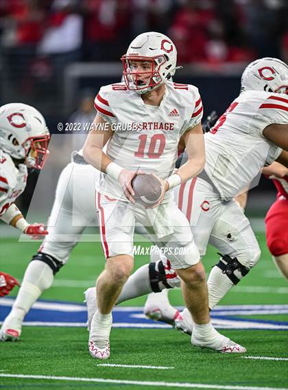 Thumbnail 3 in Glen Rose vs. Carthage (UIL 4A DII State Semifinal) photogallery.