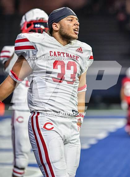 Thumbnail 3 in Glen Rose vs. Carthage (UIL 4A DII State Semifinal) photogallery.